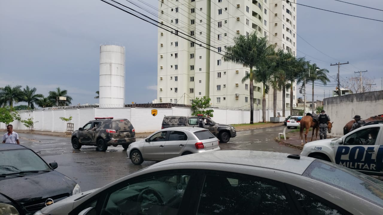Cavalo atropelado por suspeitos pertencia à Cavalaria da PM-GO | Foto: Leitor/FZ