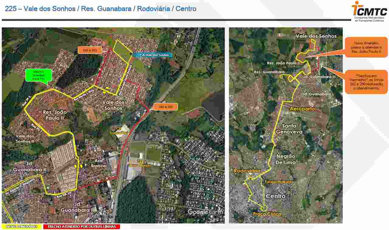 linha 225 Goiânia