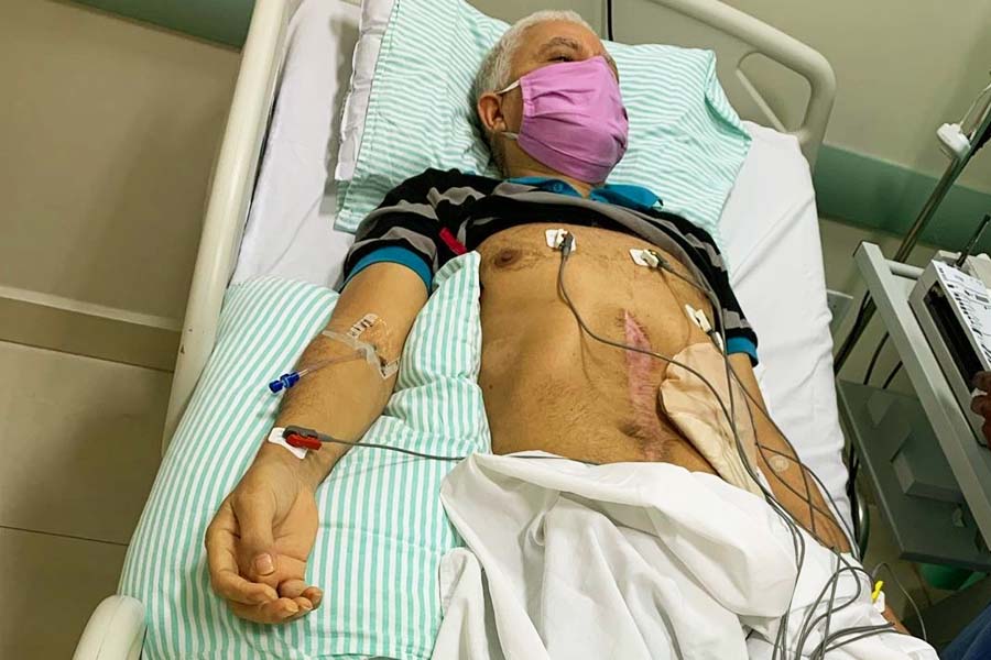 Contra o tempo, homem tratando de câncer pede doações para remédio | Foto: Arquivo Pessoal
