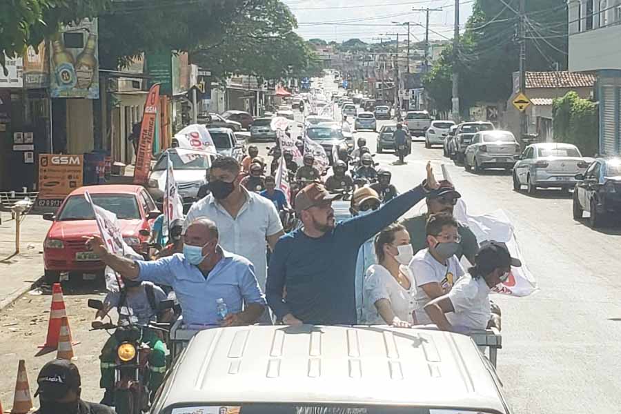 Carreata foi na região conhecida como Grande Garavelo | Foto: Divulgação