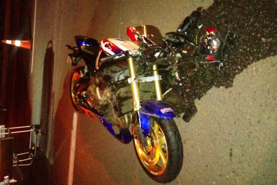 Mulher morre em acidente de moto na BR-153 | Foto: Leitor/FZ