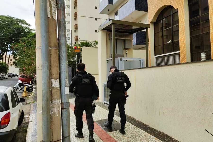 Mandados também foram cumpridos em Goiânia | Foto: Divulgação/PC-GO