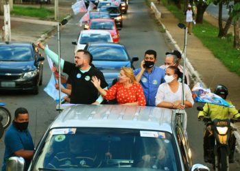 Prefeito Gustavo Mendanha e Valéria Pettersen | Foto: Divulgação