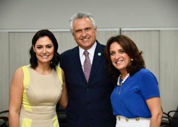 Caiado Michelle Bolsonaro