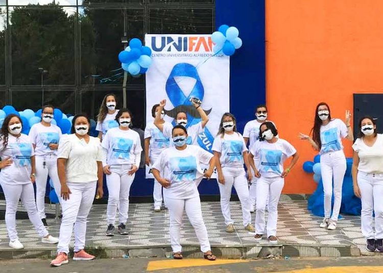 Ação mobilizou a coordenação e os acadêmicos do 8º período do curso de Enfermagem da Unifan