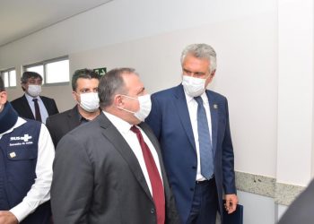 Caiado, esteve reunido em Goiânia com o ministro da Saúde, Eduardo Pazuello | Foto: divulgação