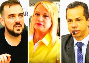 Gustavo Mendanha, Magda Mofatto e Isaac Martins