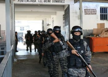 Ação contou com participação das polícias Civil, Militar, Penal, Técnico-científica, Rodoviária Federal, além do Corpo de Bombeiros | Foto: divulgação