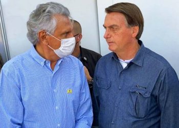 Ronaldo Caiado e Jair Bolsonaro | Foto: Reprodução