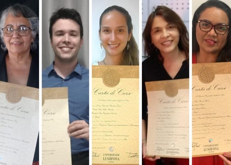 Unifan começa a entregar os primeiros diplomas aos mestrandos do convênio com a Universidade Lusófona de Portugal | Fotos: Divulgação
