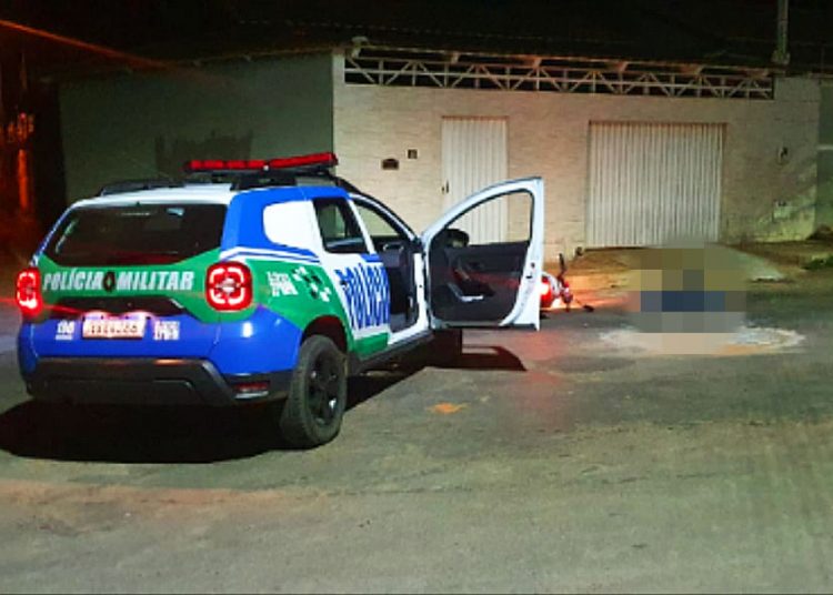 Assaltante morreu após trocar tiros com a PM em Senador Canedo, na Grande Goiânia | Foto: Divulgação / PMGO