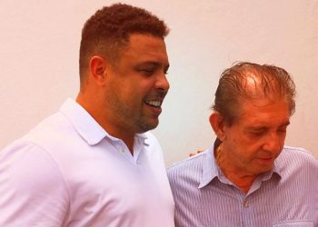 Ronaldo Nazário e João de Deus | Foto: Reprodução