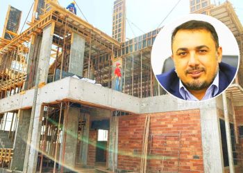 Construção da nova Câmara de Aparecida | Montagem com foto de Luciano Lima