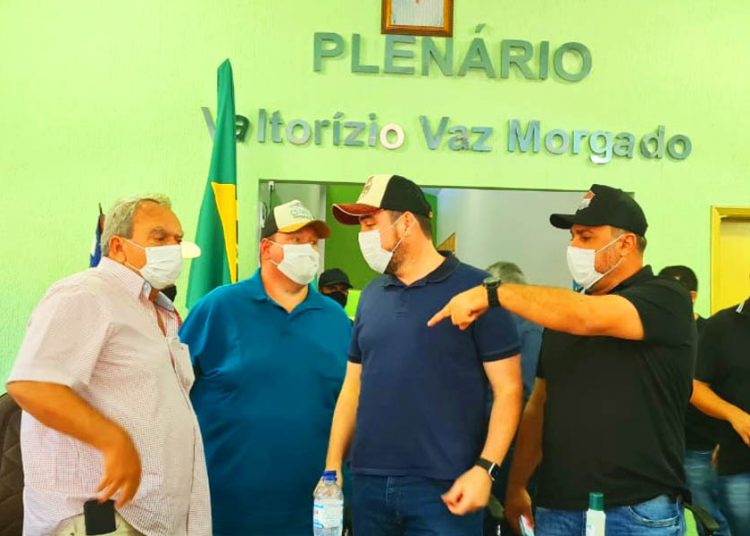 Em Itapaci, Gustavo Mendanha nega pré-campanha e ressalta gestão | Foto: Folha Z