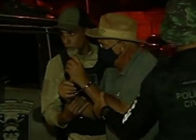 Homem preso por ajudar fuga de Lázaro | Foto: Reprodução/ Band TV