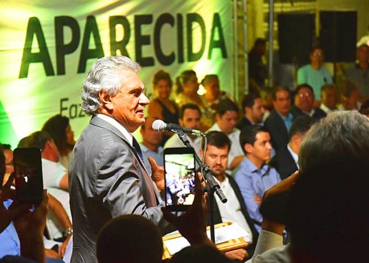 Governador Ronaldo Caiado em Aparecida de Goiânia | Foto: Reprodução