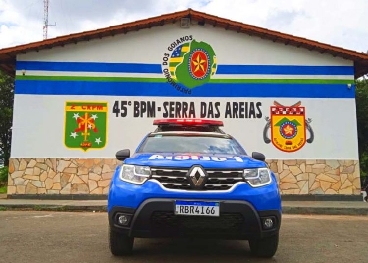 45º BPM, Batalhão Serra das Areias, no Jardim Buriti Sereno, em Aparecida de Goiânia | Foto: Divulgação / PMGO