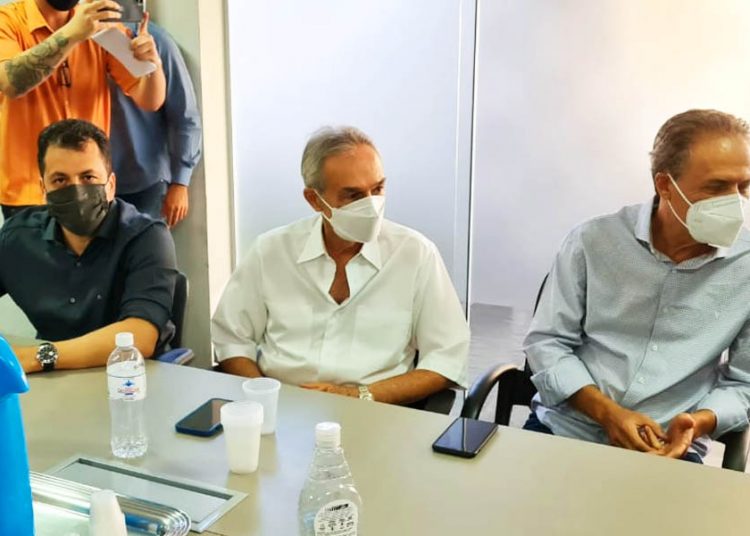 Agenor Mariano, Paulo Ortegal e Pedro Chaves | Foto: Folha Z