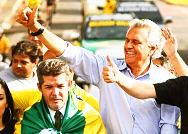 Delegado Waldir e Ronaldo Caiado | Foto: Reprodução
