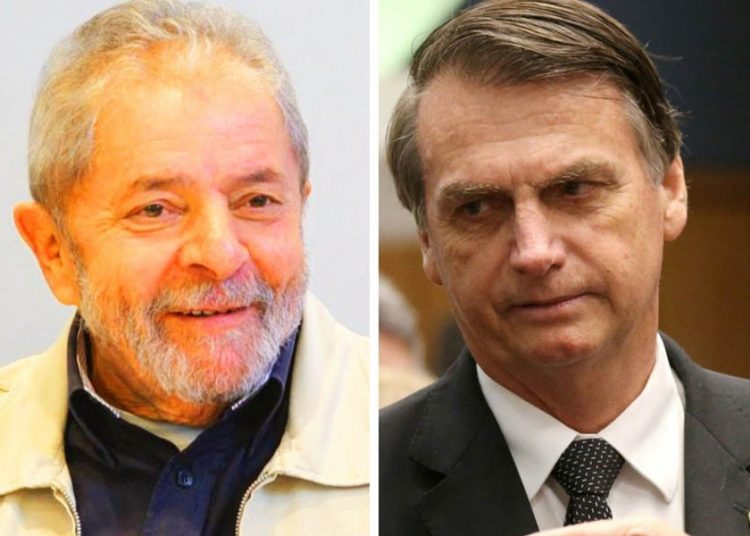 Lula e Jair Bolsonaro | Foto: Montagem