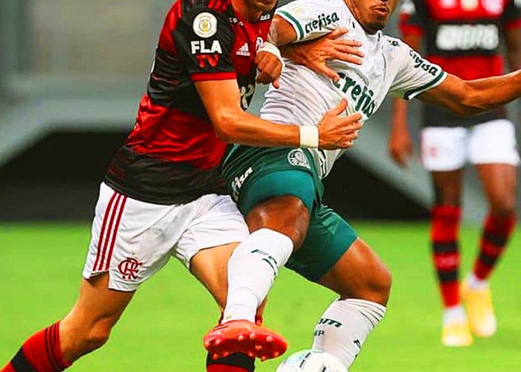 Flamengo e Palmeiras | Foto: Cesar Greco