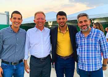 Jeferson Ferreira, João Campos, Thiago Vale e Johnathan Medeiros | Foto: Reprodução