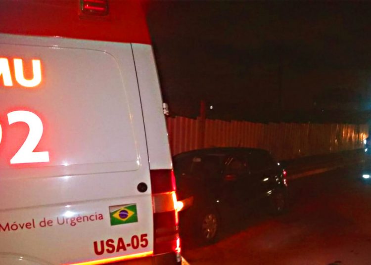 Samu intercepta motorista com sinais de embriaguez em Aparecida de Goiânia | Foto: Leitor / FZ