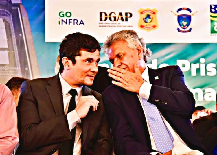 Sérgio Moro e Ronaldo Caiado | Foto: Júnior Guimarães