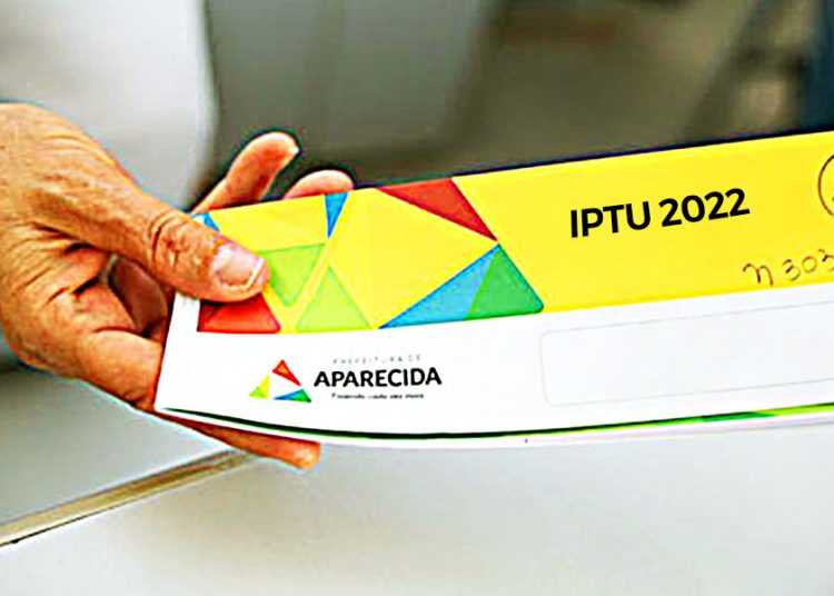 IPTU 2021 em Aparecida de Goiânia | Foto: Reprodução