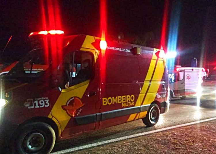 Viatura dos bombeiros de Goiás | Foto: Divulgação / CBMGO