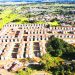 Imagem aérea dos módulos habitacionais na região da Chacára São Pedro, em Aparecida de Goiânia | Foto: Octacilio Queiroz