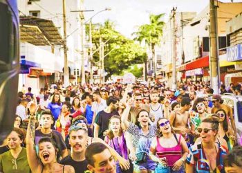Bloquinho de rua no Carnaval de Goiânia | Foto: Reprodução