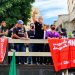Servidores estaduais protestam em frente à Alego | Foto: Reprodução
