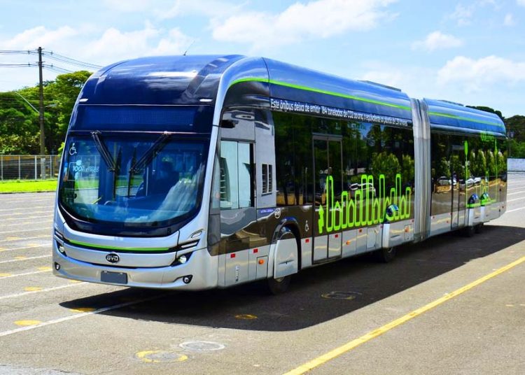 Projeto de ônibus elétricos no Eixo Anhanguera, na Grande Goiânia, avança na Metrobus | Foto: Divulgação