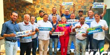 Reeleição de Magda Mofatto recebe apoio de 11 vereadores de Aparecida de Goiânia | Foto: Reprodução