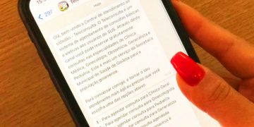 Prefeitura de Goiânia expande serviço de marcação de consultas, e moradores podem fazer agendamento via WhatsApp | Foto: SMS