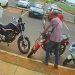 Furto rápido de moto é flagrado por câmera de segurança no DF | Foto: Reprodução