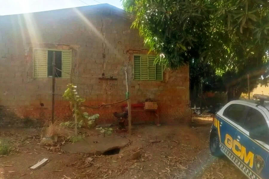 Casa de homem preso suspeito de comer cachorros em Aparecida de Goiânia no Garavelo | Foto: Reprodução