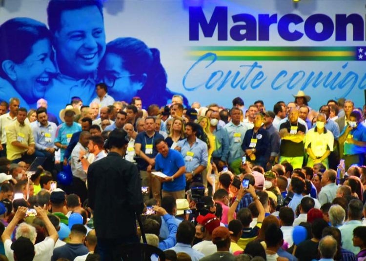 Convenção do PSDB confirma Marconi Perillo como candidato a senador | Foto: Sebastian Pereira