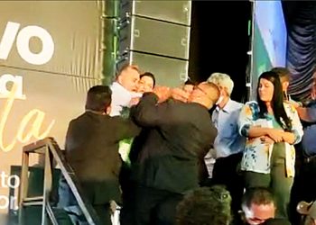 Vídeo mostra vereador Ronilson Reis agredindo segurança em evento | Foto: Reprodução