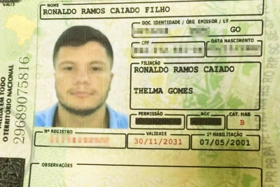 Homem produzia documentos falsos para se passar por outras pessoas em SC | Foto: Divulgação / PC