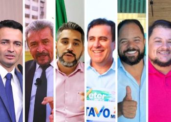 Esses são os candidatos a deputado estadual com mais chance de se elegerem em Aparecida de Goiânia | Foto: Montagem / FZ