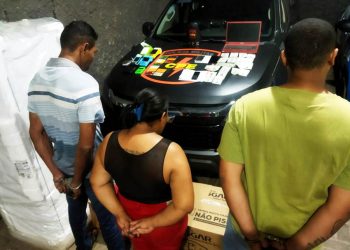 Preso grupo que falsificava cartões de crédito em Aparecida de Goiânia | Foto: Divulgação / PMGO