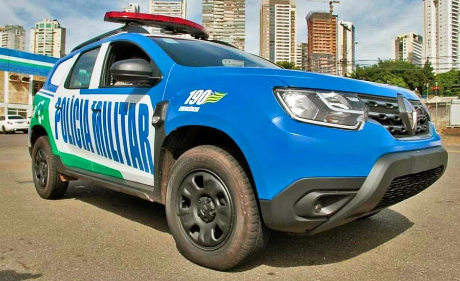 Viatura da Polícia Militar modelo Renault Duster | Foto: Divulgação / PM