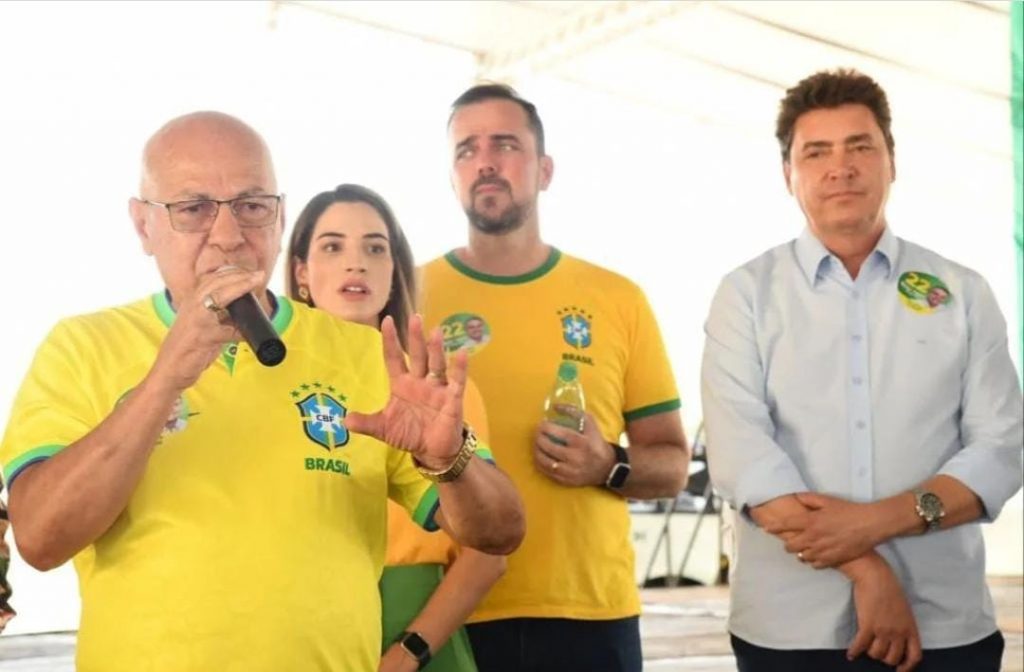 Um dos coordenadores da campanha de Bolsonaro, o deputado Professor Alcides, disse que as ações em Aparecida em prol da reeleição de Bolsonaro ocorrem todos os dias | Foto: Valdemy Teixeira