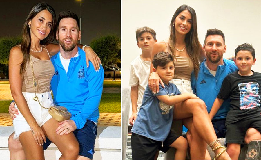 Lionel Messi e família | Foto: Reprodução