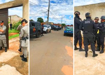 Bope e negociadores da PM são enviados para controlarem situação de surto psiquiátrico em Aparecida de Goiânia | Foto: Reprodução