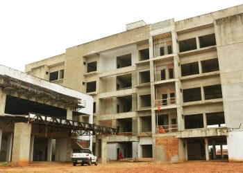 Construção da sede própria da Câmara de Aparecida de Goiânia | Foto: Marcelo Silva