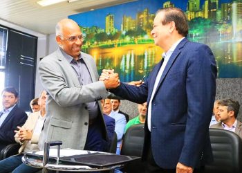 Rogério Cruz e Jovair Arantes | Foto: Secom Goiânia