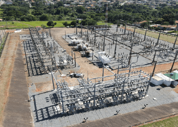 Subestação de energia elétrica Independência, em Aparecida de Goiânia | Foto: Enel